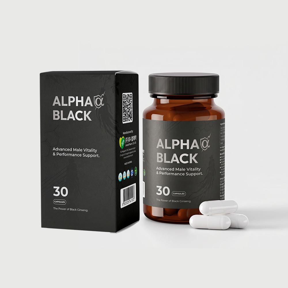Alpha Black- Advanced Male Vitality & Performance Support. - Image 2