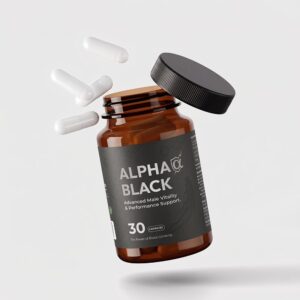 Alpha Black- Advanced Male Vitality & Performance Support.